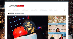 Desktop Screenshot of luxelifeatl.com