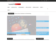 Tablet Screenshot of luxelifeatl.com